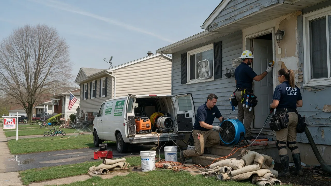 Flood Cleanup in Eddyville, OR near me
